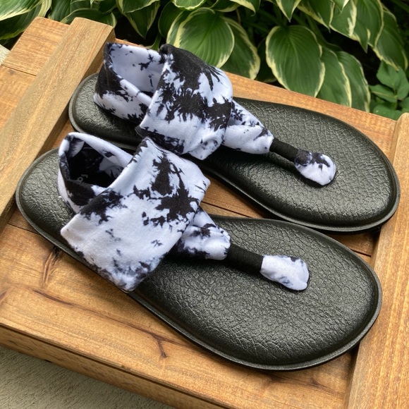 Sanuk tie dye sandals yoga mat sling size 7 - Picture 5 of 11